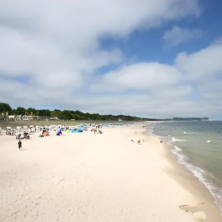 Villa Moewe Ferienwohnung 03 Mit Sauna- Und Schwimmbadnutzung Im Ahoi Sellin Apartmán