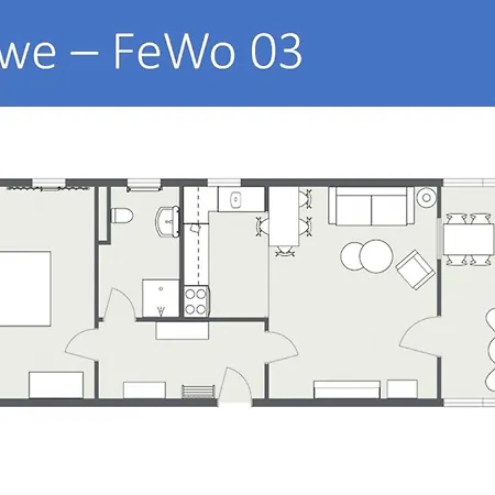 Apartmán Villa Moewe Ferienwohnung 03 Mit Sauna- Und Schwimmbadnutzung Im Ahoi Sellin Goehren (Ruegen)