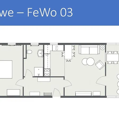 Apartment Ruhige Lage Im Ostseebad Goehren - Moewe 03 Goehren (Ruegen)